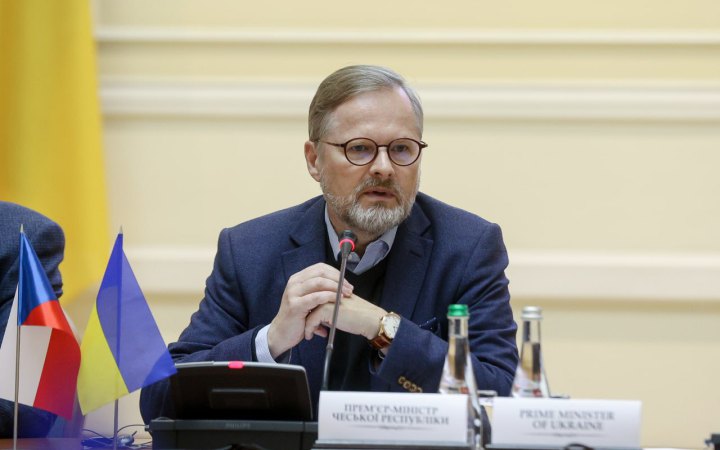 Прем'єр-міністр Чехії Петр Фіала Фото: Пресслужба кабміну.