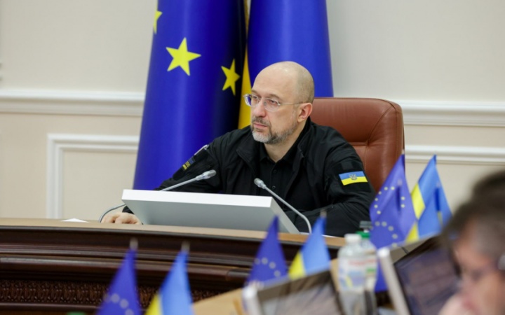 Прем'єр-міністр Денис Шмигаль Фото: Пресслужба КМУ