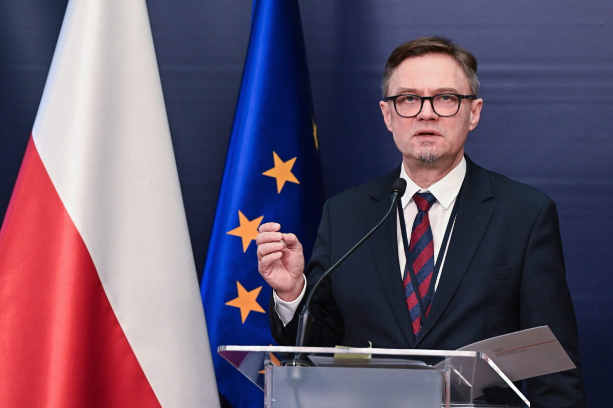 Речник МЗС Польщі Павел Вронський. Фото: PAP/Radek Pietruszka