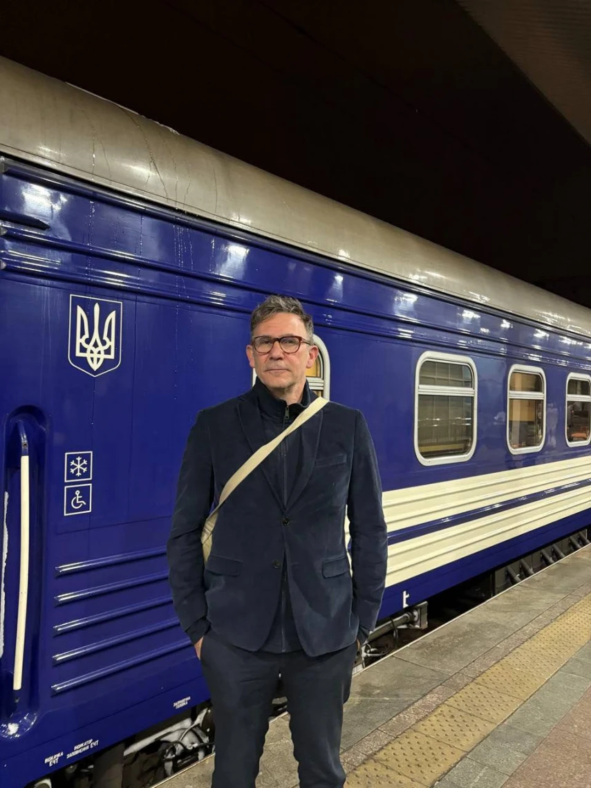 В Україні в гостях оскароносний режисер Мішель Азанавічус.