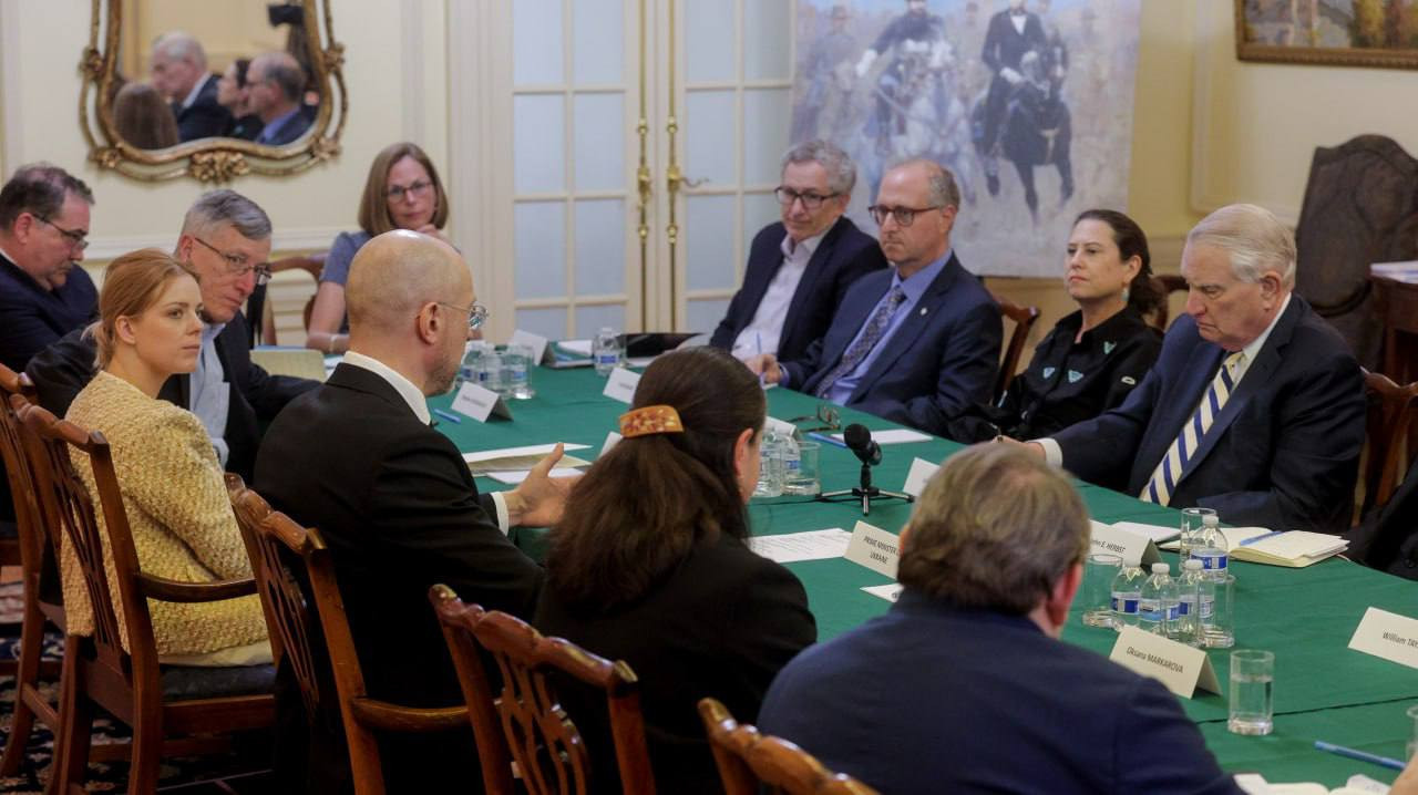 Шмигаль зустрівся з представниками ключових аналітичних центрів у Вашингтоні