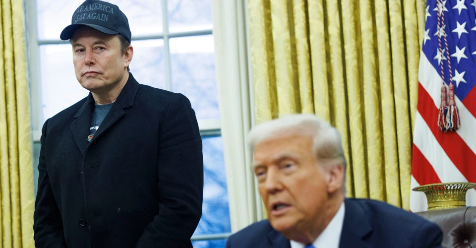 Ілон Маск з Трампом