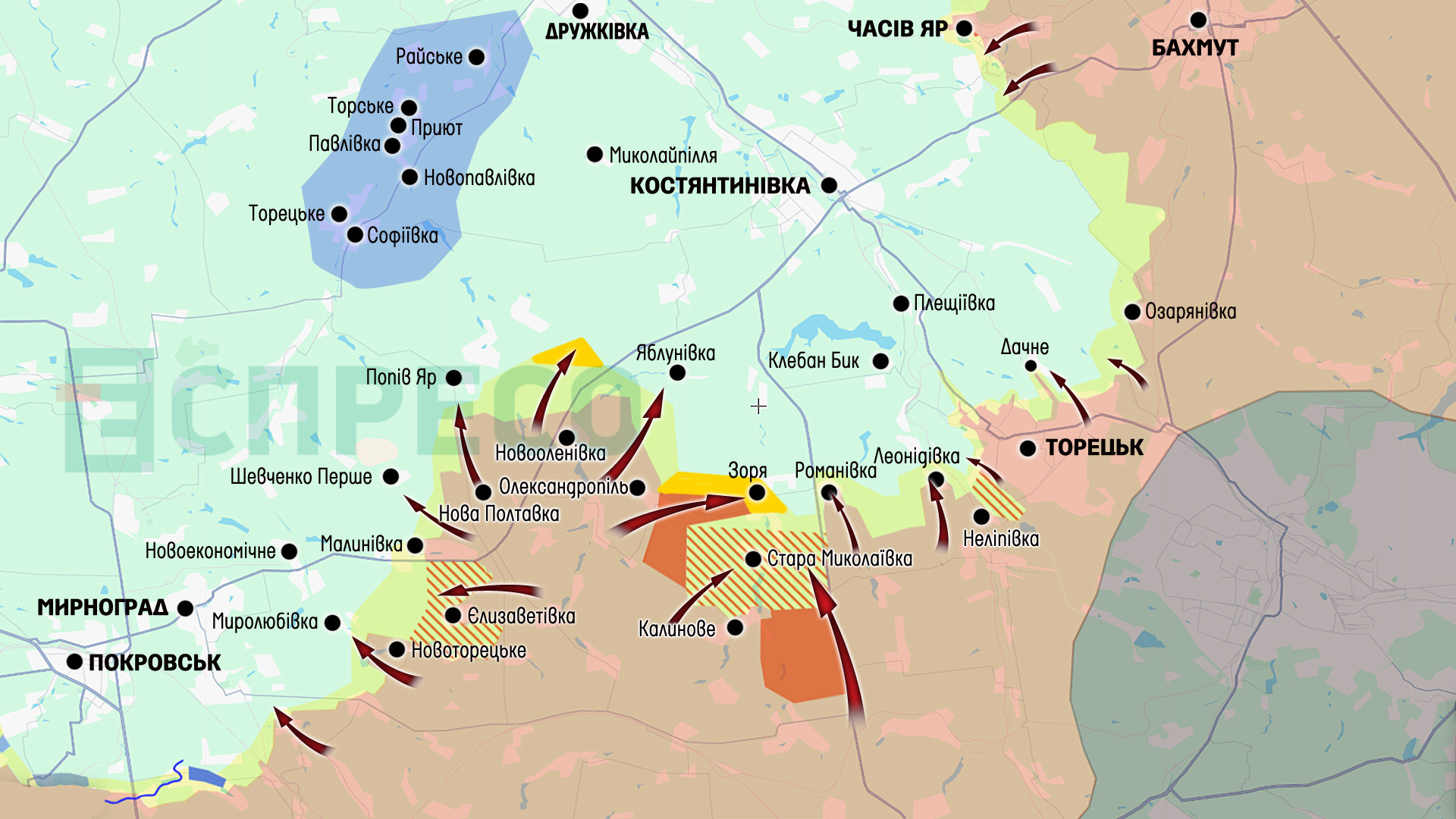 Бої на руїнах: 100-та ОМБр про обстановку на Торецькому напрямку