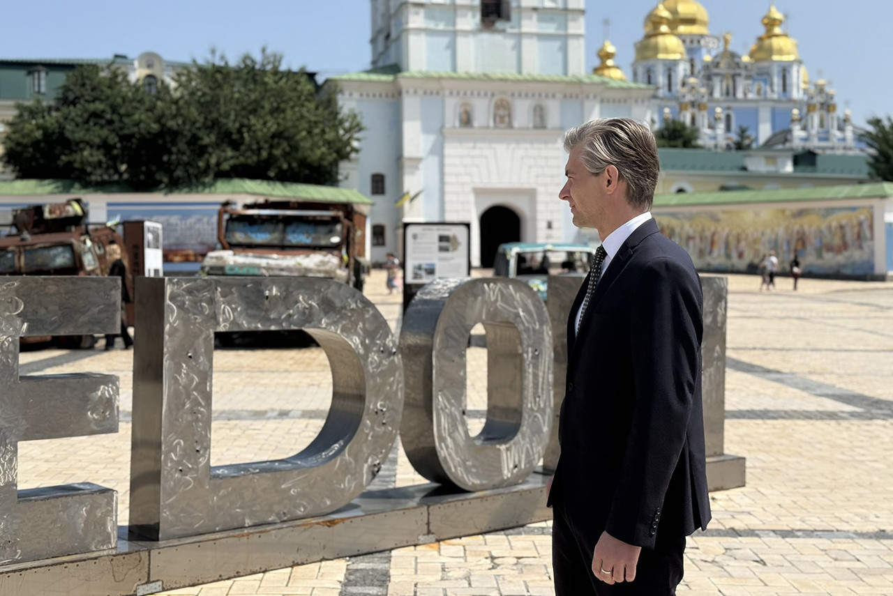 Глава МЗС Литви Будріс зустрівся з Україні