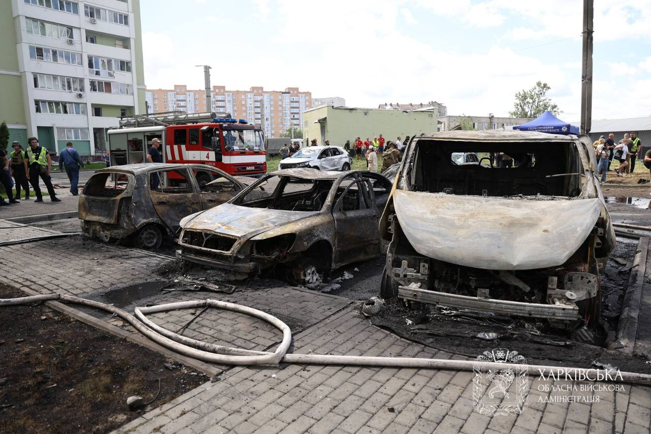 РФ атакувала центр Харкова КАБами: 37 постраждалих, серед яких діти