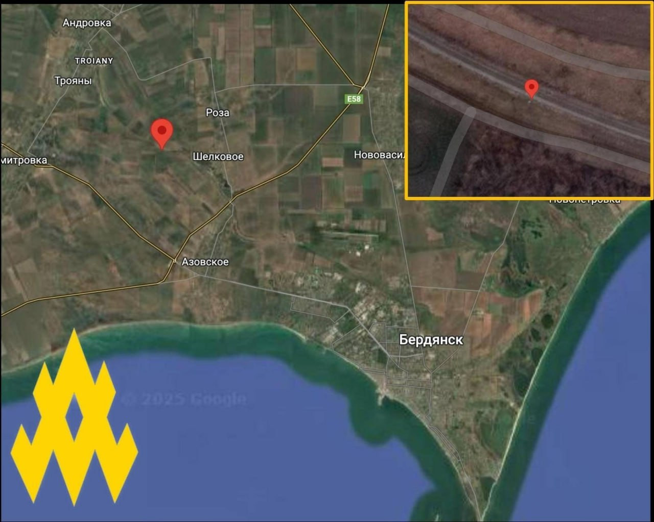 Партизани провели диверсію на залізниці в Запоріжжі та перервали постачання пального окупантам у Бердянськ