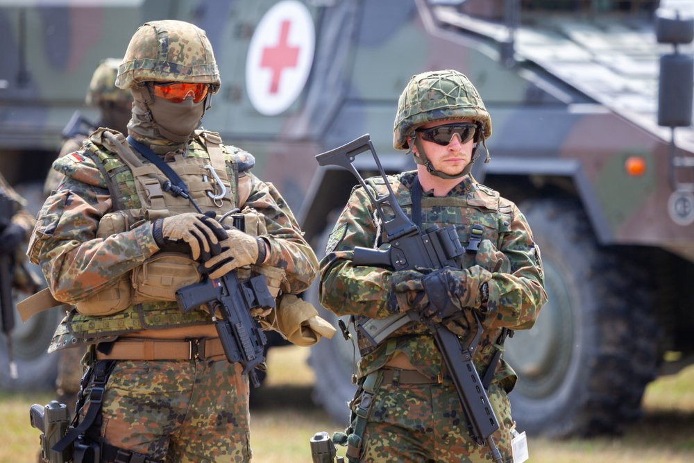 Німецькі військові обмежені у збиванні БПЛА на території країни через юридичні норми, встановлені після Другої світової війни