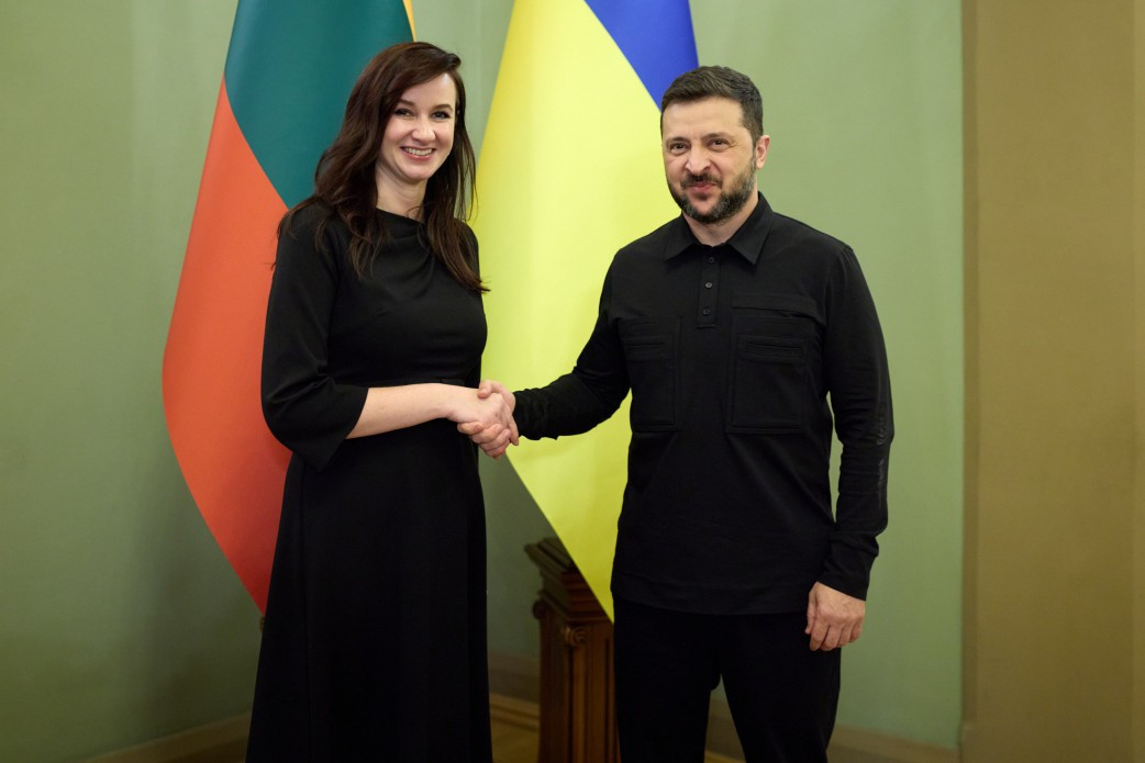 Перший закордонний візит нової прем'єрки Литви відбувся в Україні