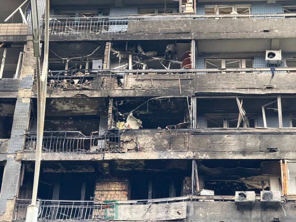 наслідки атаки РФ у Печерському районі