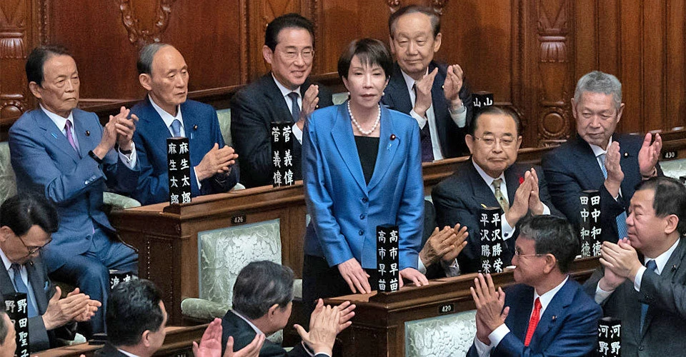 прем'єр-міністерка Японії Санае Такаїчі