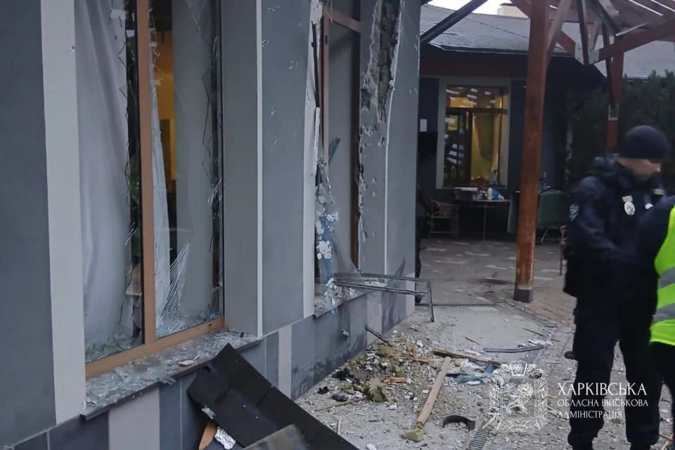 Наслідки одного з прильотів у Харкові (25.10.2025)