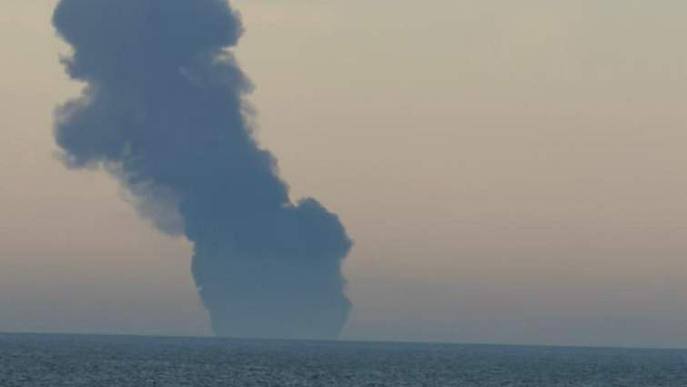 СБУ вразила два нафтові танкери РФ у Чорному морі за допомогою морських дронів