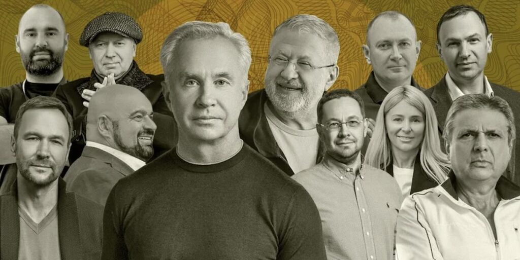 Бізнесмени, які посіли місця топ 30 в рейтингу найбагатших українців / Фото: NV