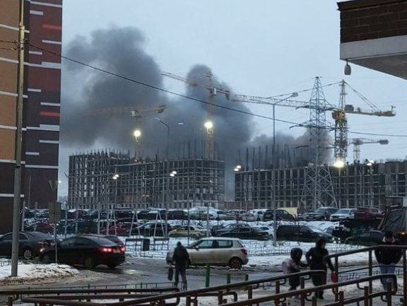 У Єльці, Росія, сталася пожежа на заводі "Енергія