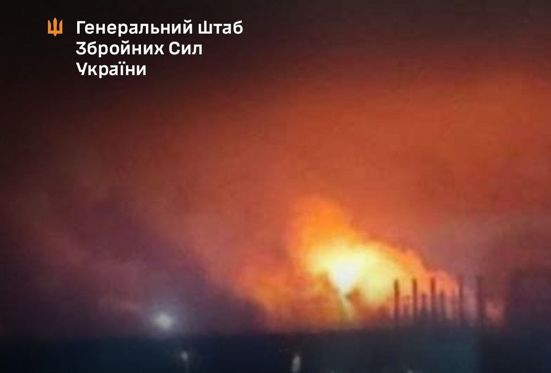 ЗСУ завдали удару по нафтобазі і забезпеченню окупантів у Криму й на Донеччині