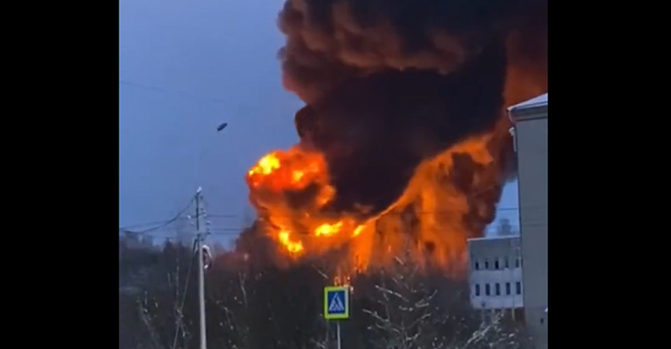 СБУ атакувала нафтобазу Темп у Ярославській області Росії