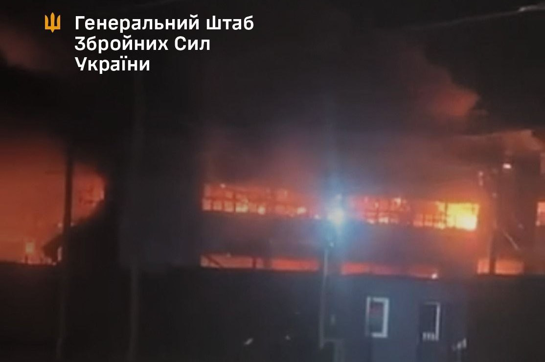 Сили оборони завдали удару по підприємству з виготовлення БПЛА в Росії