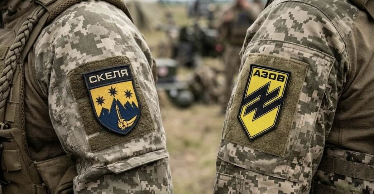 Полки «Скеля» та «Азову»